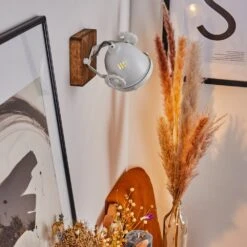 Herford Wandleuchte Holz Dunkel, 1-flammig -LEDVANCE Verkäufe herford wandleuchte h3435397 10