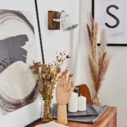 Herford Wandleuchte Holz Dunkel, 1-flammig -LEDVANCE Verkäufe herford wandleuchte h3435397 9