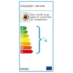 Holländer UTOPISTICO Wandleuchte Braun, Gold, Messing, 2-flammig -LEDVANCE Verkäufe hollaender utopistico wandleuchte 300 13168 9