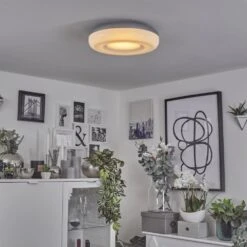 IDual Daphnis Deckenleuchte LED Silber, Weiß, 1-flammig, Fernbedienung, Farbwechsler -LEDVANCE Verkäufe idual daphnis deckenleuchte je502089 6