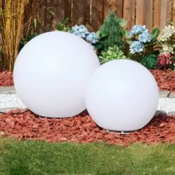 Ilorn Kugelleuchte Set 39 Cm, 50 Cm LED Weiß, 2-flammig, Fernbedienung -LEDVANCE Verkäufe ilorn kugelleuchte set 39 cm 50 cm h3950852 12