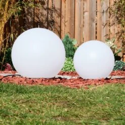 Ilorn Kugelleuchten Set 30 Cm, 39 Cm LED Weiß, 2-flammig, Fernbedienung -LEDVANCE Verkäufe ilorn kugelleuchten set 30 cm 39 cm h3889428 8