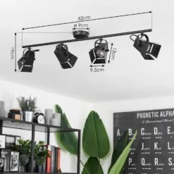 Isanay Deckenleuchte Schwarz, 4-flammig -LEDVANCE Verkäufe isanay deckenleuchte h3599372 3