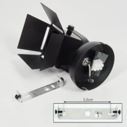 Isanay Wandleuchte LED Schwarz, 1-flammig -LEDVANCE Verkäufe isanay wandleuchte h3654095 4