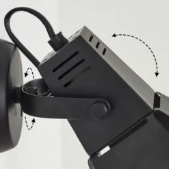 Isanay Wandleuchte LED Schwarz, 1-flammig -LEDVANCE Verkäufe isanay wandleuchte h3654095 5