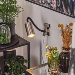 Javel Klemmleuchte Nickel-Matt, Schwarz, 1-flammig -LEDVANCE Verkäufe javel klemmleuchte h3638521 6