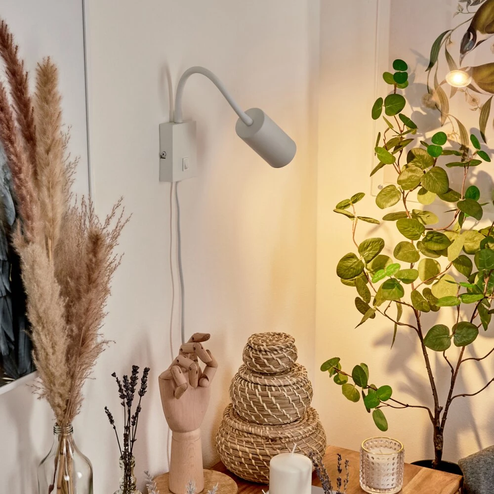 Javel Wandleuchte Weiß, 1-flammig 9 Javel Wandleuchte Weiß, 1-flammig – Bild 9