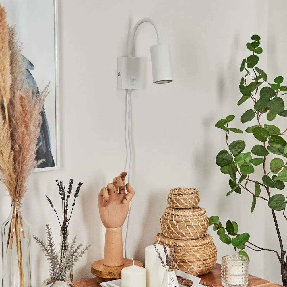 Javel Wandleuchte Weiß, 1-flammig 10 Javel Wandleuchte Weiß, 1-flammig – Bild 10