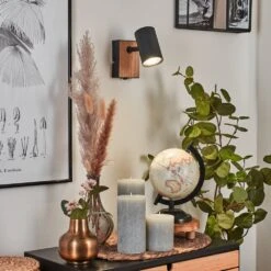 Javel Wandleuchte Naturfarben, Schwarz, 1-flammig -LEDVANCE Verkäufe javel wandleuchte h3630631 6