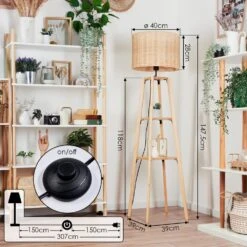 Jinya Stehleuchte 40 Cm Naturfarben, 1-flammig -LEDVANCE Verkäufe jinya stehleuchte 40 cm h3794029 3