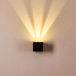 Jonava Außenwandleuchte LED Schwarz, 2-flammig -LEDVANCE Verkäufe jonava aussenwandleuchte h3303436 12