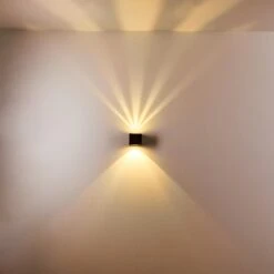 Jonava Außenwandleuchte LED Schwarz, 2-flammig -LEDVANCE Verkäufe jonava aussenwandleuchte h3303436 13