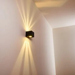 Jonava Außenwandleuchte LED Schwarz, 2-flammig -LEDVANCE Verkäufe jonava aussenwandleuchte h3303436 15