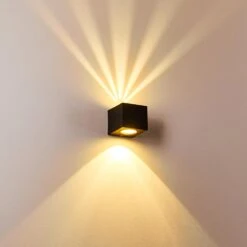 Jonava Außenwandleuchte LED Schwarz, 2-flammig -LEDVANCE Verkäufe jonava aussenwandleuchte h3303436 5