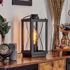 Karan Tischleuchte Schwarz, 1-flammig -LEDVANCE Verkäufe karan tischleuchte h9025979 10