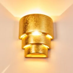 Karatschi Wandleuchte Gold, 1-flammig -LEDVANCE Verkäufe karatschi wandleuchte h3010136 do4 13