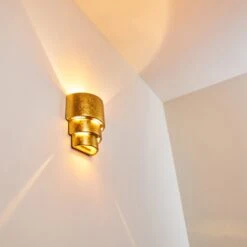 Karatschi Wandleuchte Gold, 1-flammig -LEDVANCE Verkäufe karatschi wandleuchte h3010136 do4 15