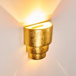 Karatschi Wandleuchte Gold, 1-flammig -LEDVANCE Verkäufe karatschi wandleuchte h3010136 do4 8