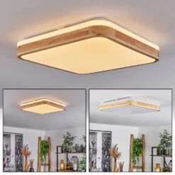 Kayyan Deckenleuchte LED Weiß, 1-flammig