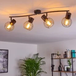 Kenia Deckenleuchte Grau, Schwarz, 4-flammig -LEDVANCE Verkäufe kenia deckenleuchte h3378199 3