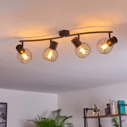 Kenia Deckenleuchte Grau, Schwarz, 4-flammig -LEDVANCE Verkäufe kenia deckenleuchte h3378199 7