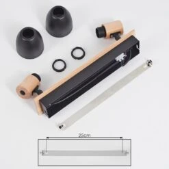 Kouek Deckenleuchte Naturfarben, Schwarz, 2-flammig 16 Kouek Deckenleuchte Naturfarben, Schwarz, 2-flammig -LEDVANCE Verkäufe kouek deckenleuchte h3636190 4