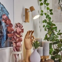 Kouek Wandleuchte Naturfarben, Weiß, 1-flammig -LEDVANCE Verkäufe kouek wandleuchte h3635148 8