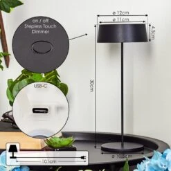 Kouvi Außentischleuchte LED Schwarz, 1-flammig -LEDVANCE Verkäufe kouvi aussentischleuchte h3682203 3