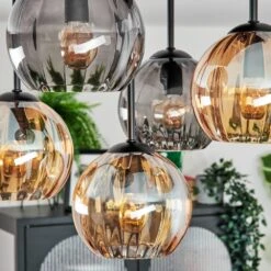 Koyoto Deckenleuchte Glas 15 Cm Bernsteinfarben, Rauchfarben, 5-flammig -LEDVANCE Verkäufe koyoto deckenleuchte glas 15 cm h3900529 5