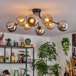 Koyoto Deckenleuchte Glas 15 Cm Bernsteinfarben, Chrom, Rauchfarben, 8-flammig -LEDVANCE Verkäufe koyoto deckenleuchte glas 15 cm h3959220 6