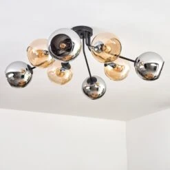 Koyoto Deckenleuchte Glas 15 Cm Bernsteinfarben, Chrom, Rauchfarben, 8-flammig -LEDVANCE Verkäufe koyoto deckenleuchte glas 15 cm h3959220 7