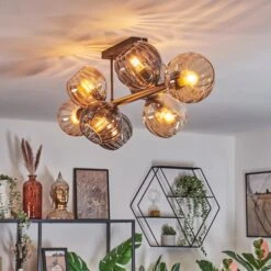 Koyoto Deckenleuchte Glas 15 Cm Bernsteinfarben, Rauchfarben, 8-flammig -LEDVANCE Verkäufe koyoto deckenleuchte glas 15 cm h3968529 10