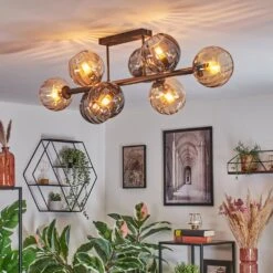 Koyoto Deckenleuchte Glas 15 Cm Bernsteinfarben, Rauchfarben, 8-flammig -LEDVANCE Verkäufe koyoto deckenleuchte glas 15 cm h3968529 12