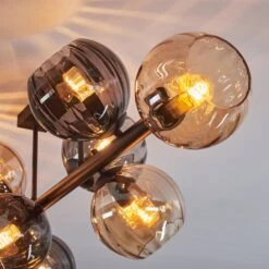 Koyoto Deckenleuchte Glas 15 Cm Bernsteinfarben, Rauchfarben, 8-flammig -LEDVANCE Verkäufe koyoto deckenleuchte glas 15 cm h3968529 5