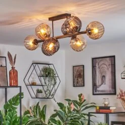 Koyoto Deckenleuchte Glas 15 Cm Bernsteinfarben, Rauchfarben, 8-flammig -LEDVANCE Verkäufe koyoto deckenleuchte glas 15 cm h3968529 6