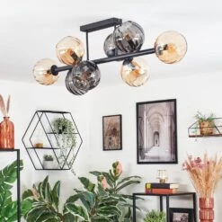 Koyoto Deckenleuchte Glas 15 Cm Bernsteinfarben, Rauchfarben, 8-flammig -LEDVANCE Verkäufe koyoto deckenleuchte glas 15 cm h3968529 9