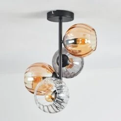 Koyoto Deckenleuchte Glas 15 Cm Bernsteinfarben, Klar, Rauchfarben, 4-flammig -LEDVANCE Verkäufe koyoto deckenleuchte glas 15 cm h9022152 7