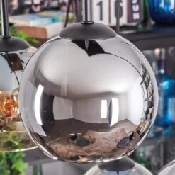 Koyoto Hängeleuchte Glas 15 Cm Bernsteinfarben, Chrom, Rauchfarben, 6-flammig -LEDVANCE Verkäufe koyoto haengeleuchte glas 15 cm h9023173 2