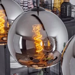 Koyoto Hängeleuchte Glas 25 Cm Chrom, Rauchfarben, 4-flammig -LEDVANCE Verkäufe koyoto haengeleuchte glas 25 cm h3623725 5