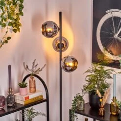 Koyoto Stehleuchte Glas 15 Cm Chrom, Rauchfarben, 3-flammig -LEDVANCE Verkäufe koyoto stehleuchte glas 15 cm h3857601 7