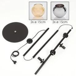 Koyoto Stehleuchte Glas 15 Cm Bernsteinfarben, Rauchfarben, 4-flammig -LEDVANCE Verkäufe koyoto stehleuchte glas 15 cm h3866498 4