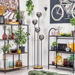 Koyoto Stehleuchte Glas 15 Cm Holz Dunkel, Schwarz, 4-flammig -LEDVANCE Verkäufe koyoto stehleuchte glas 15 cm h3869772 9