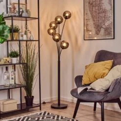 Koyoto Stehleuchte Glas 15 Cm Rauchfarben, 6-flammig -LEDVANCE Verkäufe koyoto stehleuchte glas 15 cm h9016595 6