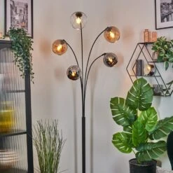 Koyoto Stehleuchte Glas 15 Cm Bernsteinfarben, Chrom, Klar, Rauchfarben, 5-flammig -LEDVANCE Verkäufe koyoto stehleuchte glas 15 cm h9042563 6