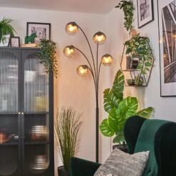 Koyoto Stehleuchte Glas 15 Cm Klar, Rauchfarben, 5-flammig -LEDVANCE Verkäufe koyoto stehleuchte glas 15 cm h9043928 8