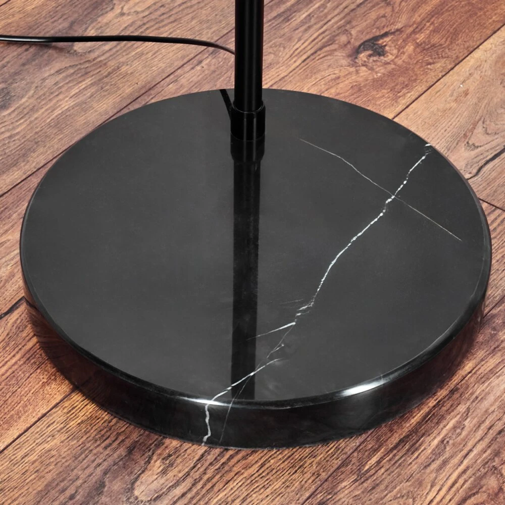 Koyoto Stehleuchte Glas 20 Cm Schwarz, 1-flammig 6 Koyoto Stehleuchte Glas 20 Cm Schwarz, 1-flammig – Bild 6