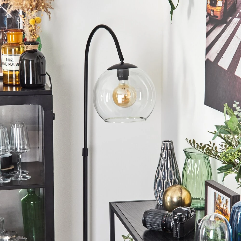 Koyoto Stehleuchte Glas 25 Cm Klar, 1-flammig 12 Koyoto Stehleuchte Glas 25 Cm Klar, 1-flammig – Bild 12