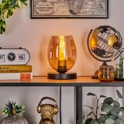 Koyoto Tischleuchte Glas 15 Cm Bernsteinfarben, 1-flammig -LEDVANCE Verkäufe koyoto tischleuchte glas 15 cm h3781579 8