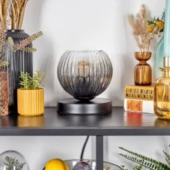 Koyoto Tischleuchte Glas 15 Cm Klar, Rauchfarben, 1-flammig -LEDVANCE Verkäufe koyoto tischleuchte glas 15 cm h3869345 11