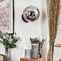 Koyoto Wandleuchte Glas 15 Cm Chrom, Rauchfarben, 1-flammig -LEDVANCE Verkäufe koyoto wandleuchte glas 15 cm h3838082 9